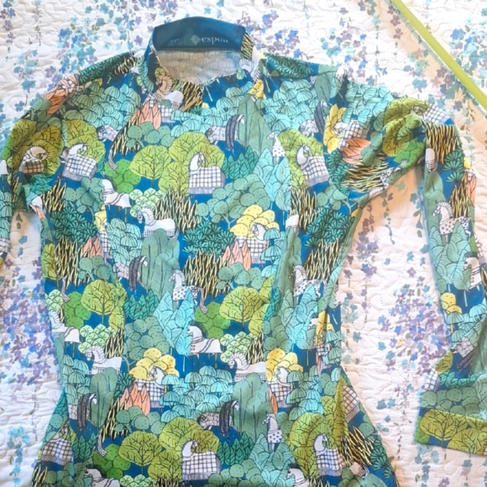 Espoir Enchanted Forest Forest Equestrian Riding Top